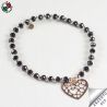 Bracciale con pendente cuore
