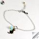 Bracciale con pendente gatto