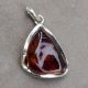 Pendente in Ambra e argento